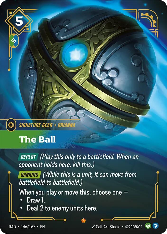The Ball 146/167, Radiance, Riftbound card