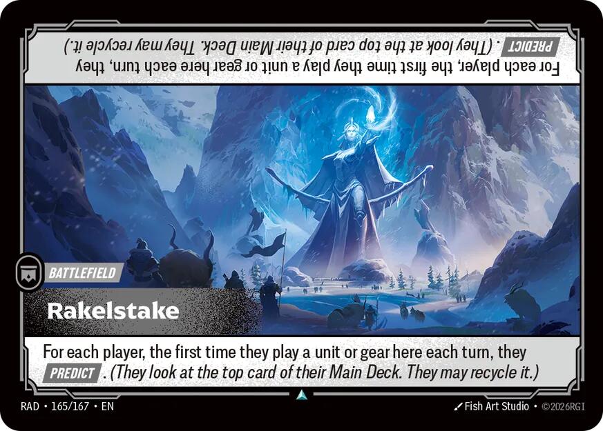 Rakelstake 165/167, Radiance, Riftbound card